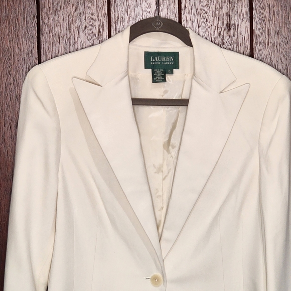 Lauren Ralph Lauren Silk Blazer - Picture 3 of 12